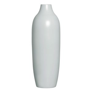 Vaso Ceramica Off White Fosco Bojudo Alto COD 6586