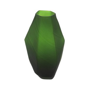 vaso vidro verde fosco cod 8507