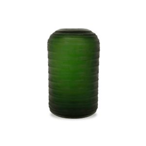 vaso vidro verde musgo cod 5618
