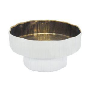 Centro Armenia com Base Branco Interno Cobre