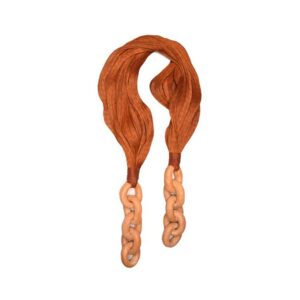 Colar de Mesa  Ferrugem com Madeira