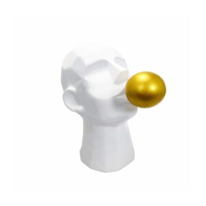Escultura Chiclete Branca