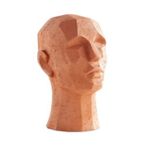 Escultura Homem de Pedra Ocre