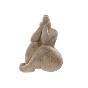 Escultura Mulher Sentada