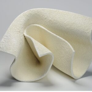 Escultura Lenço Off White Peq