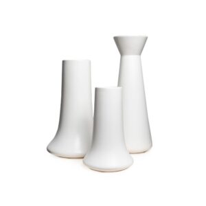 Vaso Cerâmica Branco