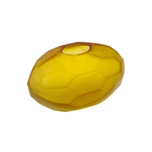 Vaso de Vidro Ambar Decor