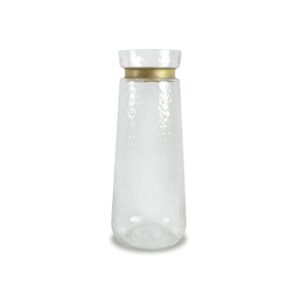 Vaso Vidro com Cinta Dourada Long