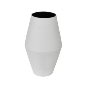 Vaso Cerâmica Branco Alice
