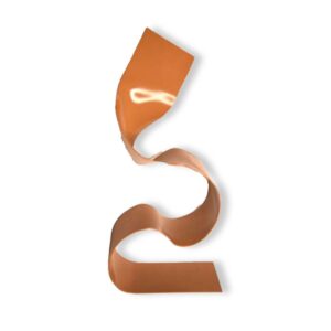 Escultura Onda Cobre