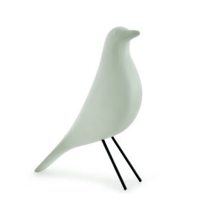 Escultura Pássaro Off White
