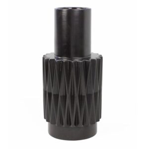 Vaso Cerâmica Preto Toulon
