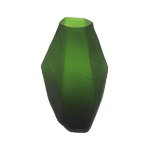 Vaso Vidro Verde Fosco