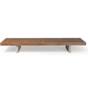 Mesa de Centro Prumo - Tampo de Madeira