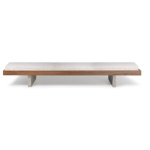 Mesa de Centro Prumo - Tampo de Mármore