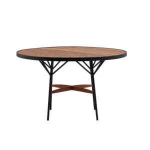 Mesa de Jantar Lira - Tampo Madeira
