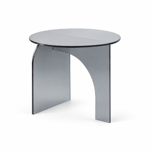 Mesa Lateral Áurea Vidro
