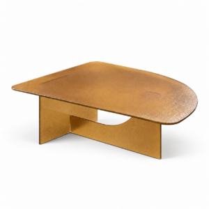 Mesa de Centro Áurea Vidro